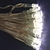 50 Bright Warm White LEDs on Clear Wire String Lights