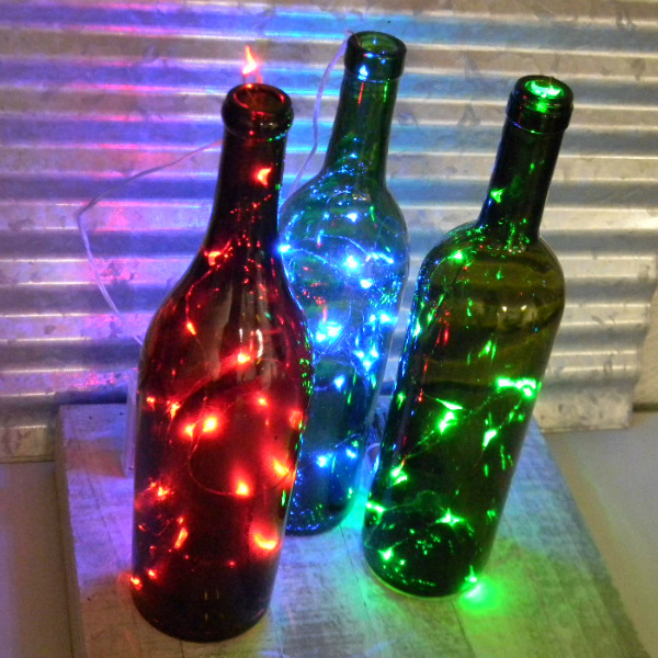 18 Red, Green, Blue, or Pink Fairy Light LEDs