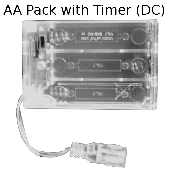AA Battery Pack with DC Connector